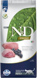 FARMINA ND CAT PRIME Lamb Blueberry Adult 10kg - Zdjęcie główne