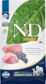 FARMINA ND DOG PRIME Lamb Blueberry Adult Medium / Maxi 2,5kg - Zdjęcie główne