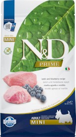 FARMINA ND DOG PRIME Lamb Blueberry Adult Mini 2,5kg - Zdjęcie główne