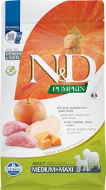 FARMINA ND DOG PUMPKIN Boar Apple Adult Medium / Maxi 2,5kg - Zdjęcie główne