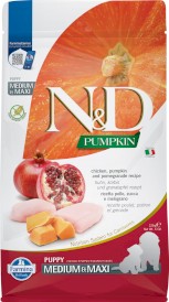 FARMINA ND DOG PUMPKIN Chicken Pomegranate Puppy Medium / Maxi 2,5kg - Zdjęcie główne
