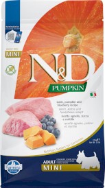 FARMINA ND DOG PUMPKIN Lamb Blueberry Adult Mini 2,5kg - Zdjęcie główne