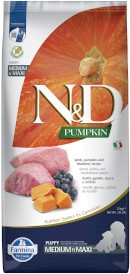 FARMINA ND DOG PUMPKIN Lamb Blueberry Puppy Medium / Maxi 12kg - Zdjęcie główne