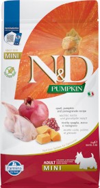 FARMINA ND DOG PUMPKIN Quail Pomegranate Adult Mini 2kg - Zdjęcie główne