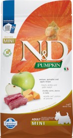 FARMINA ND DOG PUMPKIN Venison Apple Adult Mini 2kg - Zdjęcie główne