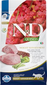 FARMINA ND QUINOA CAT Weight Management Lamb Adult 1,5kg - Zdjęcie główne
