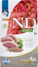 FARMINA ND QUINOA DOG Neutered Duck Mini 800g - Zdjęcie główne