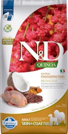 FARMINA ND QUINOA DOG Skin / Coat Quail 7kg - Zdjęcie nr 2