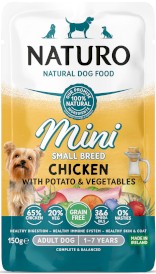 NATURO Adult Dog MINI GF Kurczak Ziemniaki Warzywa 150g - Zdjęcie nr 2