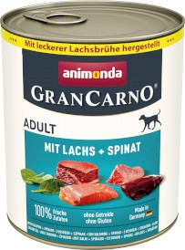 ANIMONDA Grancarno ADULT Łosoś Szpinak 800g - Zdjęcie główne