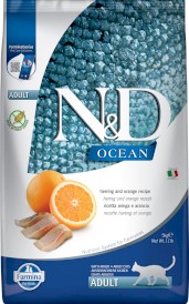 FARMINA ND CAT OCEAN Herring Orange Adult 5kg - Zdjęcie główne