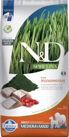 FARMINA ND DOG SPIRULINA Herring Adult Medium Maxi 7kg - Zdjęcie główne