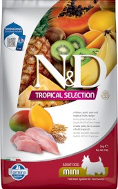 FARMINA ND DOG TROPICAL Selection Chicken Adult Mini 5kg - Zdjęcie główne