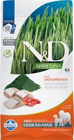 FARMINA ND DOG SPIRULINA Herring Adult Medium Maxi 2kg - Zdjęcie główne