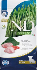 FARMINA ND DOG SPIRULINA Lamb Puppy Mini 2kg - Zdjęcie główne