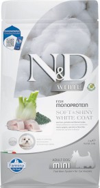 FARMINA ND DOG WHITE dla białej sierści Adult Mini 2kg - Zdjęcie główne