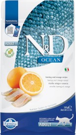 FARMINA ND CAT OCEAN Herring Orange Adult 300g - Zdjęcie główne