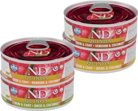 FARMINA ND QUINOA CAT Skin / Coat Venison Coconut 80g - Zdjęcie nr 4