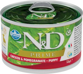 FARMINA ND DOG PRIME Chicken Pomegranate PUPPY Kurczak Granat 140g - Zdjęcie główne