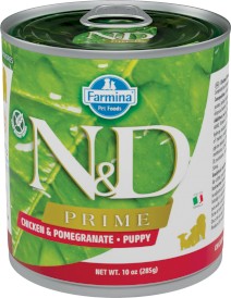 FARMINA ND DOG PRIME Chicken Pomegranate PUPPY Kurczak Granat 285g - Zdjęcie główne