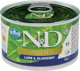 FARMINA ND DOG PRIME Lamb Blueberry Jagnięcina Borówki 140g - Zdjęcie główne