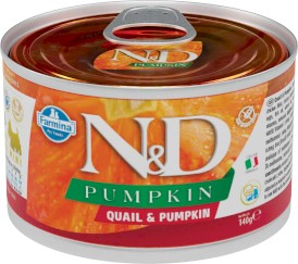 FARMINA ND DOG PUMPKIN Quail Przepiórka Dynia 140g - Zdjęcie główne