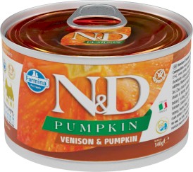 FARMINA ND DOG PUMPKIN Venison Jeleń Dynia 140g - Zdjęcie główne