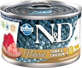 FARMINA ND CAT NATURAL Tuna / Chicken Tuńczyk Kurczak 140g - Zdjęcie główne