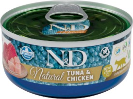 FARMINA ND CAT NATURAL Tuna / Chicken Tuńczyk Kurczak 70g - Zdjęcie główne