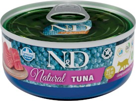 FARMINA ND CAT NATURAL Tuna Tuńczyk 70g - Zdjęcie główne