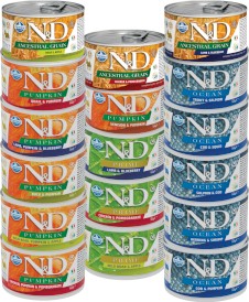 FARMINA ND DOG OCEAN Herring Shrimps Śledź Krewetki 140g - Zdjęcie nr 2