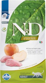FARMINA ND CAT PRIME Boar Apple Adult 1,5kg - Zdjęcie główne