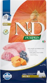 FARMINA ND DOG PUMPKIN Lamb Blueberry Adult Mini 800g - Zdjęcie główne