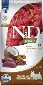 FARMINA ND QUINOA DOG Skin / Coat Venison Mini 7kg - Zdjęcie główne