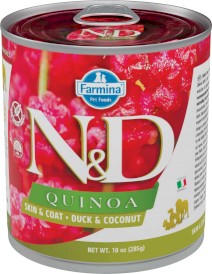 FARMINA ND QUINOA DOG Skin / Coat Duck Coconut 285g - Zdjęcie główne