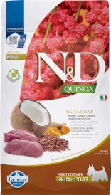 FARMINA ND QUINOA DOG Skin / Coat Venison Mini 800g - Zdjęcie główne