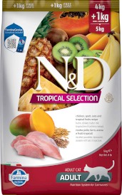 FARMINA ND CAT TROPICAL Selection Chicken Adult 5kg - Zdjęcie główne