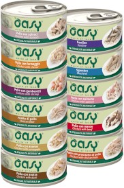 OASY Cat Specialita Naturale MIX A na bazie Kurczaka 12x150g - Zdjęcie główne