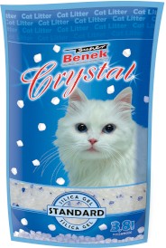 Super BENEK Crystal Naturalny Żwirek silikonowy 3,8l - Zdjęcie główne