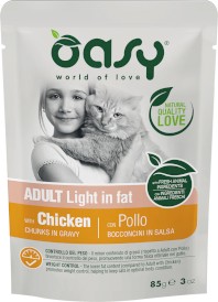 OASY Cat Lifestage Adult Light in Fat w sosie 85g - Zdjęcie główne