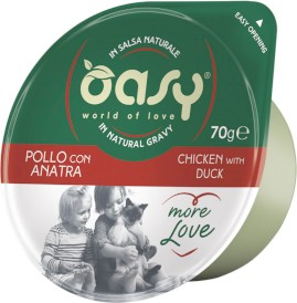 OASY Cat More Love Cup Kurczak z Kaczką 70g - Zdjęcie główne