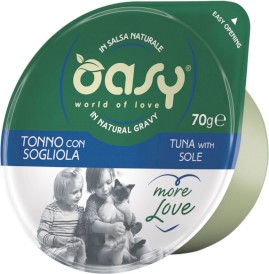 OASY Cat More Love Cup Tuńczyk z Solą 70g - Zdjęcie główne