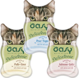 OASY Cat Delicatesse Souffle Chicken Eggs Kurczak i Jajka 85g - Zdjęcie nr 2