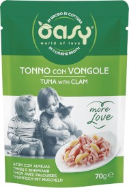 OASY Cat More Love Tuna Clam Tuńczyk Małże 70g - Zdjęcie główne