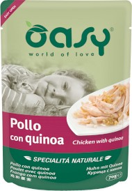 OASY Cat Specialita Naturale Kurczak z Quinoa Saszetka 70g - Zdjęcie główne