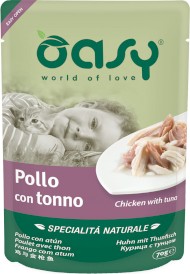 OASY Cat Specialita Naturale Kurczak Tuńczyk Saszetka 70g - Zdjęcie główne
