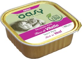 OASY Cat Tasty Pate Adult Veal Cielęcina pasztet dla kota 100g - Zdjęcie główne