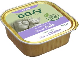 OASY Cat Tasty Pate Kitten Chicken Kurczak pasztet dla kociąt 100g - Zdjęcie nr 2