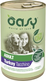 OASY Dog Lifestage Adult Pate Indyk pasztet dla psa 400g - Zdjęcie główne