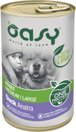 OASY Dog OAP Adult Medium / Large Duck Kaczka 400g - Zdjęcie główne